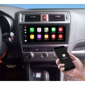Subaru Outback Android 10.0 Autoradio GPS Navigationsysteme mit Octa-Core 4GB+64GB 10,25 Zoll Touchscreen Bluetooth Freisprecheinrichtung DAB RDS DSP SD USB WiFi OBD2 CarPlay - Android 10 Autoradio DVD Player GPS Navigation für Subaru Outback (2015-2020)
