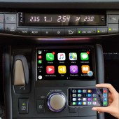 Lexus CT 200 Android 10.0 Autoradio GPS Navigationsysteme mit Octa-Core 4GB+64GB 7 Zoll Touchscreen Bluetooth Freisprecheinrichtung DAB RDS DSP CD SD USB 4G WiFi OBD2 CarPlay - Android 10 Autoradio DVD Player GPS Navigation für Lexus CT200h (2011-2017)