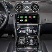 Jaguar XJ X351 Android 10.0 Autoradio GPS Navigationsysteme mit 8-Core 8GB+64GB Touchscreen Bluetooth Lenkradfernbedienung DAB DSP SD USB 4G LTE WiFi OBD2 CarPlay - 10,25