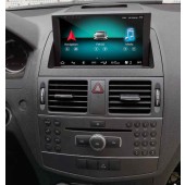 Mercedes C-Klasse W204 Android 12.0 Autoradio GPS Navigationsysteme mit Octa-Core 8GB+128GB Touchscreen Bluetooth Freisprecheinrichtung DAB RDS SD USB DSP WiFi 4G LTE CarPlay - 8
