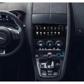 Jaguar F-Type Android 10.0 Autoradio GPS Navigationsysteme mit 8-Core 8GB+64GB Touchscreen Bluetooth Lenkradfernbedienung DAB DSP SD USB 4G LTE WiFi OBD2 CarPlay - 10,25