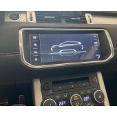 Range Rover Evoque Android 10.0 Autoradio GPS Navigationsysteme mit 8-Core 8GB+64GB Touchscreen Bluetooth Lenkradfernbedienung DAB SD USB 4G LTE WiFi CarPlay - 10,25