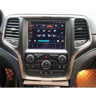 Jeep Grand Cherokee Android 13 Autoradio GPS Navigationsysteme mit Octa-Core 4GB+64GB Touchscreen Bluetooth Freisprecheinrichtung DAB DSP USB WiFi 4G-LTE CarPlay - 8,4
