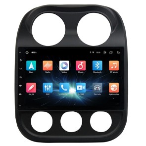Jeep Compass Android 12 Autoradio GPS Navigationsysteme mit 8-Core 8GB+128GB Touchscreen Parrot Bluetooth Lenkradfernbedienung Mikrofon DAB SD USB WiFi 4G-LTE DSP CarPlay - 10