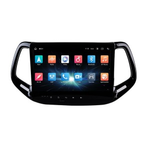 Jeep Compass Android 12 Autoradio GPS Navigationsysteme mit 8-Core 8GB+128GB Touchscreen Parrot Bluetooth Lenkradfernbedienung Mikrofon DAB SD USB WiFi 4G-LTE DSP CarPlay - 10