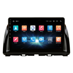 Mazda CX-5 Android 12.0 Autoradio GPS Navigationsysteme mit 8-Core 8GB+128GB Touchscreen Parrot Bluetooth Lenkradfernbedienung Mikrofon DAB SD USB WiFi 4G-LTE DSP CarPlay - 10