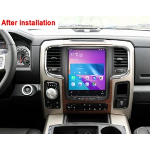 Dodge RAM 2500 Android 11.0 Autoradio GPS Navigationsysteme mit Octa-Core 8GB+128GB Touchscreen Bluetooth Lenkradfernbedienung DAB DSP USB 4G-LTE CarPlay - 10,4