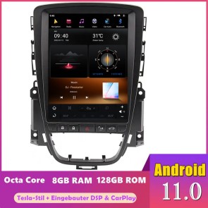 10,4" Tesla-Stil Android 11 Autoradio DVD Player GPS Navigation für Opel Astra J (2009-2016)-1