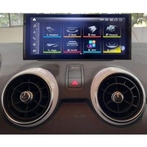 Audi A1 Android 12.0 Autoradio GPS Navigationsysteme mit 8GB+256GB Bluetooth Lenkradfernbedienung DAB DSP 4G WLAN CarPlay - 12,5