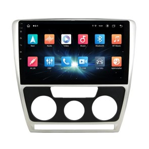 Skoda Octavia Android 12 Autoradio GPS Navigationsysteme mit 8-Core 8GB+128GB Touchscreen Parrot Bluetooth Lenkradfernbedienung Mikrofon DAB USB WiFi 4G-LTE DSP CarPlay - 10