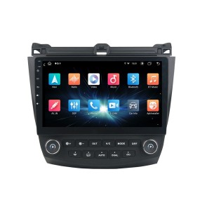 Honda Accord Android 12 Autoradio GPS Navigationsysteme mit 8-Core 8GB+128GB Touchscreen Parrot Bluetooth Lenkradfernbedienung Mikrofon DAB SD USB WiFi 4G-LTE DSP CarPlay - 10
