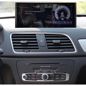 Audi Q3 SQ3 Android 13.0 Autoradio GPS Navigationsysteme mit 8GB+256GB Bluetooth Lenkradfernbedienung DAB DSP 4G WLAN CarPlay - 12,5