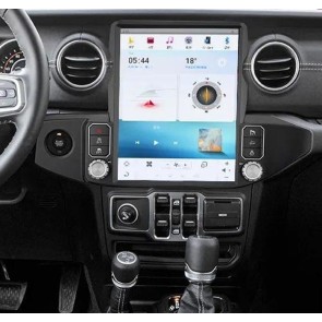 Jeep Wrangler Android 11.0 Autoradio GPS Navigationsysteme mit Octa-Core 8GB+128GB Touchscreen Bluetooth Lenkradfernbedienung DAB DSP 4G-LTE CarPlay - 13,6