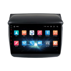 Mitsubishi L200 Android 12 Autoradio GPS Navigationsysteme mit 8-Core 8GB+128GB Touchscreen Parrot Bluetooth Lenkradfernbedienung Mikrofon DAB USB WiFi 4G-LTE DSP CarPlay - 9