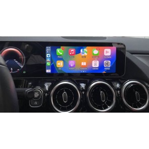 Mercedes B-Klasse W247 Autoradio Android Box Original-Auto-Dual-Screen-10,25-Zoll-Upgrade auf Android 12.0-System mit Octa-Core 8GB+256GB 4G-LTE Wireless CarPlay - NTG 6.0 Android Box für Mercedes B-Klasse W247 (2019-2023)