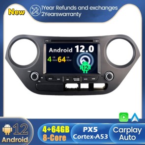 Android 12 Autoradio DVD Player GPS Navigation Speziell für Hyundai i10 (Ab 2013)-1