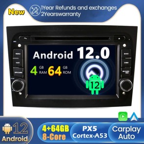 Android 12 Autoradio DVD Player GPS Navigation Speziell für Fiat Doblo (Ab 2015)-1