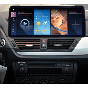 BMW X1 E84 Android 13.0 Autoradio GPS Navigationsysteme mit 8-Core 8GB+256GB Touchscreen Bluetooth Lenkradfernbedienung DAB SD USB DSP SWC 4G-LTE WLAN CarPlay - 12,5