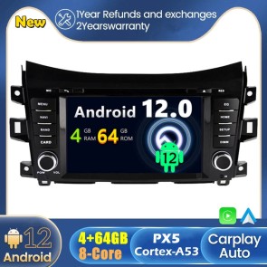 Android 12 Autoradio DVD Player GPS Navigation Speziell für Nissan Navara (2014-2018)-1