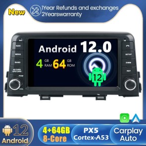 Android 12 Autoradio DVD Player GPS Navigation Speziell für Kia Picanto (Ab 2017)-1