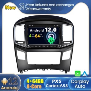 Android 12 Autoradio DVD Player GPS Navigation Speziell für Hyundai H-1 (2016-2019)-1