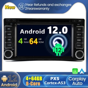 Android 12 Autoradio DVD Player GPS Navigation Speziell für Subaru Forester (2008-2013)-1
