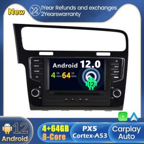 Android 12 Autoradio DVD Player GPS Navigation Speziell für VW Golf 7 MK7 (2013-2018)-1