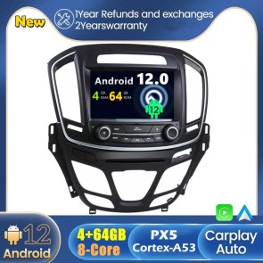 Android 12 Autoradio DVD Player GPS Navigation Speziell für Opel Insignia A (2014-2017)-1
