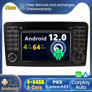 Android 12 Autoradio DVD Player GPS Navigation Speziell für Mercedes GL X164 (2005-2012)-1