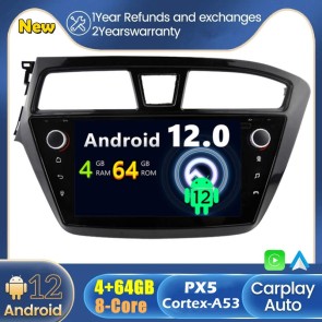 Android 12 Autoradio DVD Player GPS Navigation Speziell für Hyundai i20 (2014-2017)-1