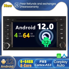 Android 12 Autoradio DVD Player GPS Navigation Speziell für SEAT Leon Mk3 (2012-2018)-1
