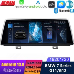 10,25" Android 13.0 Autoradio DVD Player GPS Navigation Stereo für BMW 7er G11/G12 (Ab 2016)-1