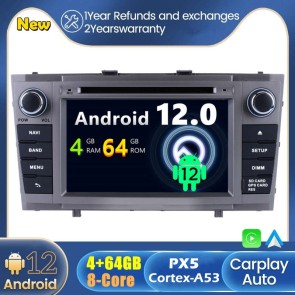 Android 12 Autoradio DVD Player GPS Navigation Speziell für Toyota Avensis (2008-2018)-1