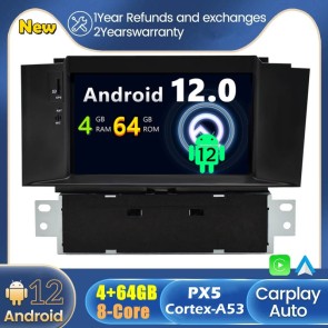 Android 12 Autoradio DVD Player GPS Navigation Speziell für Citroën DS4 (2011-2016)-1