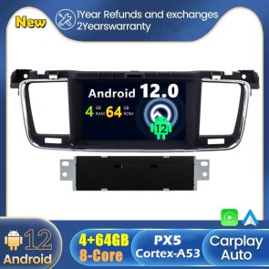 Android 12 Autoradio DVD Player GPS Navigation Speziell für Peugeot 508 (Ab 2010)-1