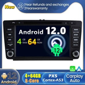 Android 12 Autoradio DVD Player GPS Navigation Speziell für Skoda Octavia Mk2 (2009-2013)-1