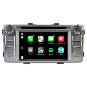 Toyota Hilux Android 12.0 Autoradio GPS Navigationsysteme mit Touchscreen Bluetooth Freisprecheinrichtung Mikrofon SWC DAB CD SD USB WiFi TV OBD2 Carplay Android Auto - Android 12 Autoradio DVD Player GPS Navigation Speziell für Toyota Hilux (2012-2015)