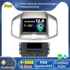 Android 12 Autoradio DVD Player GPS Navigation Speziell für Chevrolet Captiva (Ab 2012)-1