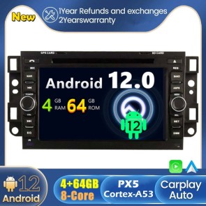 Android 12 Autoradio DVD Player GPS Navigation Speziell für Chevrolet Aveo (2002-2011)-1