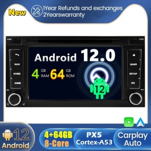 Android 12 Autoradio DVD Player GPS Navigation Speziell für VW Touareg (2003-2010)-1