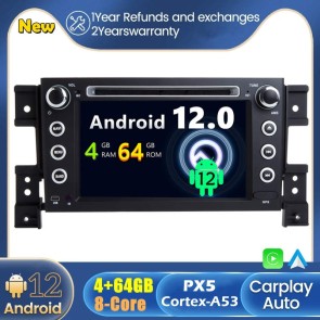 Android 12 Autoradio DVD Player GPS Navigation Speziell für Suzuki Grand Vitara (2005-2015)-1
