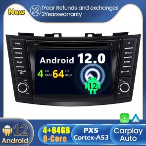 Android 12 Autoradio DVD Player GPS Navigation Speziell für Suzuki Swift (2011-2016)-1