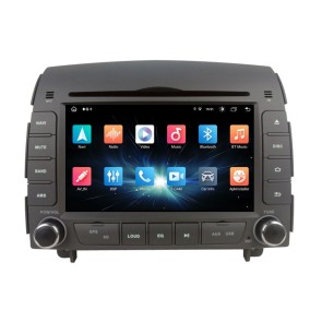 Hyundai Sonata Android 12.0 Autoradio GPS Navigationsysteme mit 8-Core 8GB+128GB Touchscreen Parrot Bluetooth Lenkradfernbedienung Mikrofon DAB SD USB WiFi 4G-LTE DSP CarPlay - Android 12.0 Autoradio DVD Player GPS Navigation für Hyundai Sonata (2004-2009