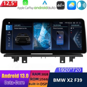 12,5" Android 13 Autoradio DVD Player GPS Navigation Stereo für BMW X2 F39 (Ab 2017)-1