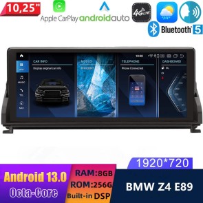 10,25" Android 13.0 Autoradio DVD Player GPS Navigation Stereo für BMW Z4 E89 (2009-2018)-1
