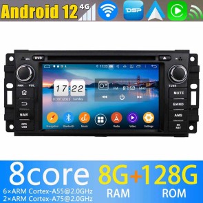 7" Android 12.0 Autoradio DVD Player GPS Navigation für Dodge Caravan (2008-2019)-1