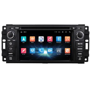 Dodge Caravan Android 12 Autoradio GPS Navigationsysteme mit 8-Core 8GB+128GB Touchscreen Parrot Bluetooth Lenkradfernbedienung Mikrofon DAB SD USB WiFi 4G-LTE DSP CarPlay - 7