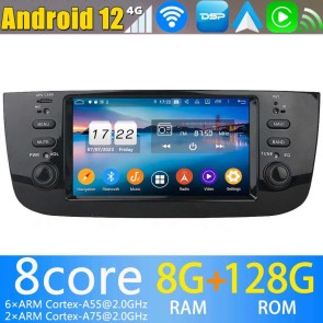 6,2" Android 12.0 Autoradio DVD Player GPS Navigation für Fiat Grande Punto (2012-2018)-1