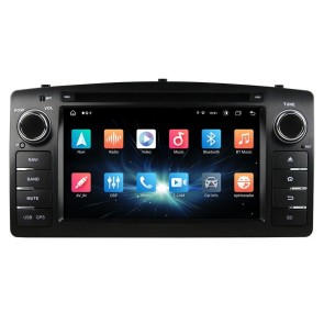 Toyota Corolla Android 12 Autoradio GPS Navigationsysteme mit 8-Core 8GB+128GB Touchscreen Parrot Bluetooth Lenkradfernbedienung Mikrofon DAB USB WiFi 4G-LTE DSP CarPlay - 6,2