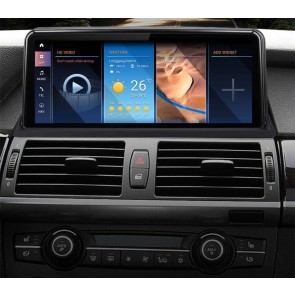 BMW X3 E83 Android 13.0 Autoradio GPS Navigationsysteme mit 8-Core 8GB+256GB Touchscreen Bluetooth Lenkradfernbedienung DAB SD USB DSP SWC 4G-LTE WLAN CarPlay - 10,25